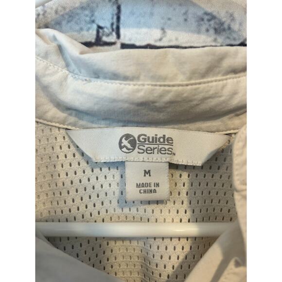 white gander mountain guide series button up shirt fishing men's size medium - Picture 10 of 14